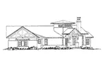Vacation House Plan Front Elevation - Pinehurst Lane Rustic Home 163D-0008 - Shop House Plans and More