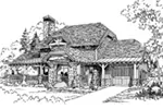 Country House Plan Front Image of House - Rock Creek Rustic Home 163D-0010 - Shop House Plans and More