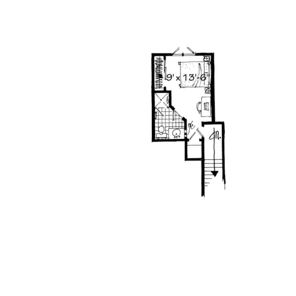 Rustic House Plan Second Floor - Summer Retreat Lowcountry Home 163D-0013 - Shop House Plans and More