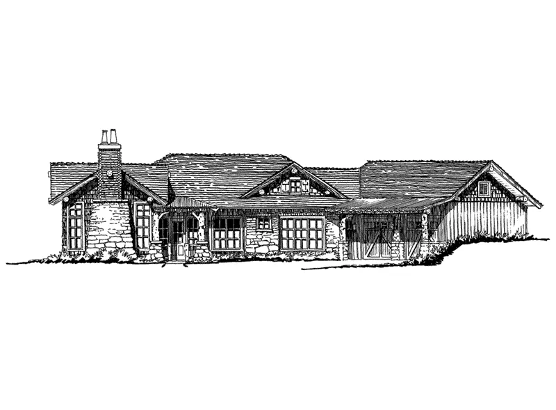 Traditional House Plan Front Elevation - Waterton European Home 163D-0015 - Shop House Plans and More