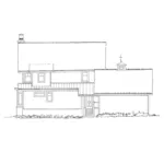 Country House Plan Rear Elevation - Winterpark Craftsman Home 163D-0016 - Shop House Plans and More