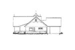 European House Plan Right Elevation - 163D-0020 - Shop House Plans and More