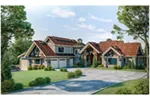 Ranch House Plan Front of House 163D-0022