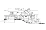 Rustic House Plan Right Elevation - 163D-0022 - Shop House Plans and More