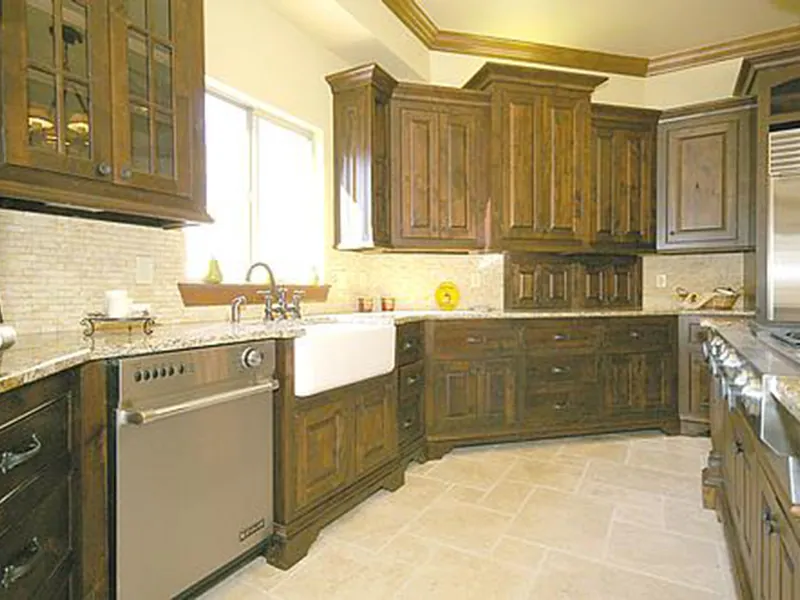 European House Plan Kitchen Photo 01 - Adelina European Home 164D-0001 - Search House Plans and More