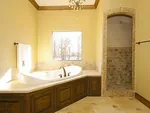 European House Plan Master Bathroom Photo 03 - Adelina European Home 164D-0001 - Search House Plans and More