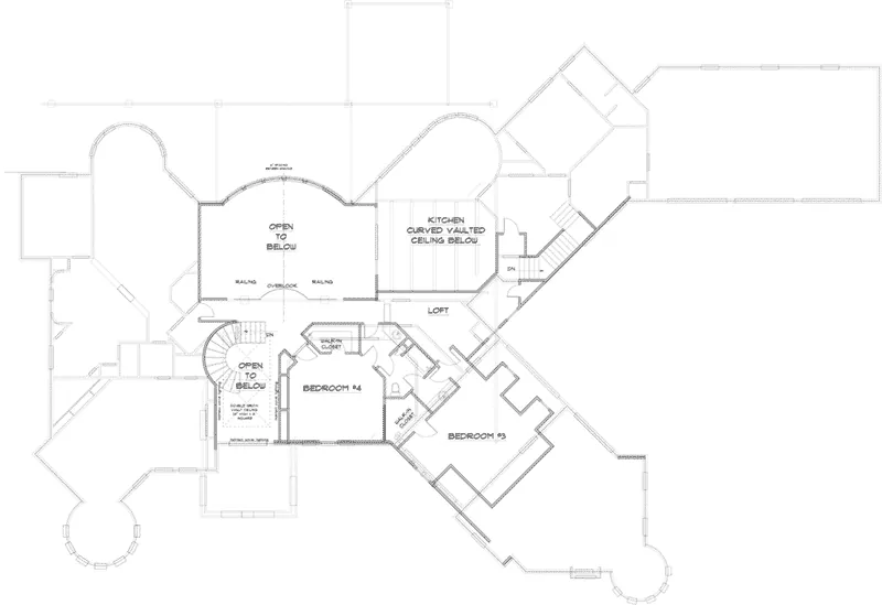 Luxury House Plan Second Floor - Lilly Manor Luxury Home 164D-0006 - Shop House Plans and More