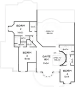 Luxury House Plan Second Floor - 164D-0010 - Shop House Plans and More