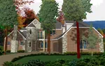 Luxury House Plan Front of House 164D-0012