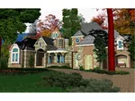 Luxury House Plan Front Image - 164D-0013 - Shop House Plans and More