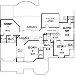 Luxury House Plan Second Floor - 164D-0015 - Shop House Plans and More