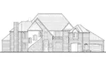 Luxury House Plan Front Elevation - 164D-0016 - Shop House Plans and More