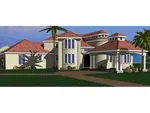 Luxury House Plan Front Photo 01 - 164D-0018 - Shop House Plans and More