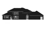 Luxury House Plan Rear Elevation - 164D-0018 - Shop House Plans and More