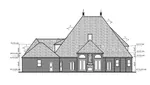 Luxury House Plan Rear Elevation - 164D-0019 - Shop House Plans and More