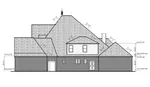 Luxury House Plan Right Elevation - 164D-0019 - Shop House Plans and More