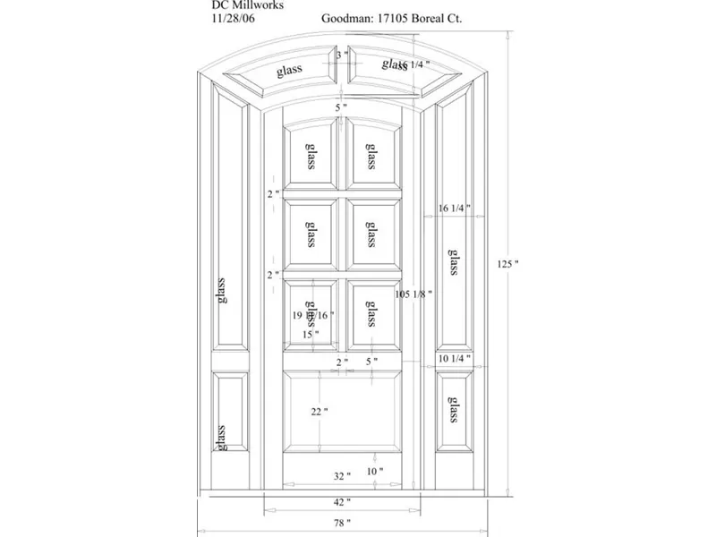 Luxury House Plan Door Detail Photo 03 - 164D-0020 - Shop House Plans and More