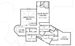 European House Plan Second Floor - 164D-0022 - Shop House Plans and More