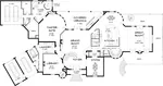 European House Plan First Floor - Summit Manor Luxury Home 164D-0024 - Shop House Plans and More