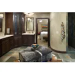 European House Plan Master Bathroom Photo 01 - Harlanwood Luxury Home 164D-0031 - Search House Plans and More