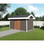 Building Plans Front of House 165D-4501