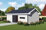 Building Plans Front of Home -  165D-7500 | House Plans and More