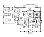 Country House Plan First Floor - Hanley Dell Modern Farmhouse 167D-0005 - Search House Plans and More