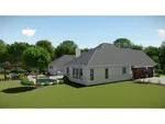 Traditional House Plan Rear Photo 04 - Lambert Lane Modern Farmhouse 167D-0006 - Shop House Plans and More