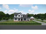 Modern Farmhouse Plan Front Photo 04 - Splendor Creek Farmhouse 167D-0009 - Shop House Plans and More