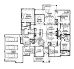 Farmhouse Plan First Floor - 167D-0011 - Shop House Plans and More