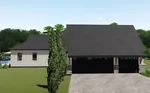 Farmhouse Plan Front Photo 05 - 167D-0011 - Shop House Plans and More