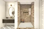 Farmhouse Plan Master Bathroom Photo 05 - 167D-0011 - Shop House Plans and More