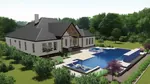 Farmhouse Plan Pool Photo - 167D-0011 - Shop House Plans and More