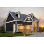 Building Plans Side View Photo - 168D-6007 | House Plans and More