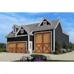 Building Plans Side View Photo 02 - 168D-6007 | House Plans and More