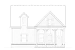 Shingle House Plan Front Elevation - 168D-7500 | House Plans and More