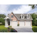 European House Plan Front of Home - 168D-7501 | House Plans and More