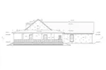 Southern House Plan Right Elevation - Morgans Point Country Home 170D-0001 - Shop House Plans and More