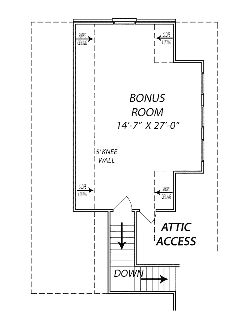 Country House Plan Bonus Room - Darion Creek Ranch Home 170D-0006 - Search House Plans and More