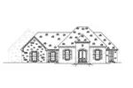 Ranch House Plan Front Elevation - Darion Creek Ranch Home 170D-0006 - Search House Plans and More