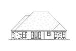 Ranch House Plan Rear Elevation - Eagle Gate Ranch Home 170D-0007 - Search House Plans and More