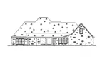 Lowcountry House Plan Rear Elevation - 170D-0009 - Shop House Plans and More