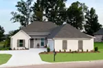 European House Plan Front of House 170D-0010