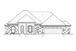 Ranch House Plan Front Elevation - Bowman Creek Ranch Home 170D-0011 - Shop House Plans and More