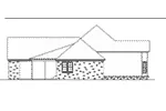 Traditional House Plan Left Elevation - 170D-0013 - Shop House Plans and More