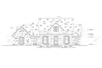 Country House Plan Front Elevation - Tanner Hill Acadian Home 170D-0014 - Shop House Plans and More