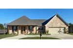 Ranch House Plan Front of House 170D-0014