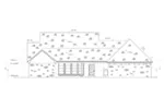 Ranch House Plan Rear Elevation - Tanner Hill Acadian Home 170D-0014 - Shop House Plans and More