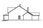 Southern House Plan Right Elevation - Aster Lane Country Home 170D-0016 - Shop House Plans and More