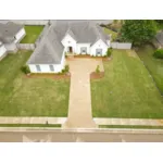 European House Plan Aerial View Photo 01 - Dogwood Path Ranch Home 170D-0023 - Shop House Plans and More